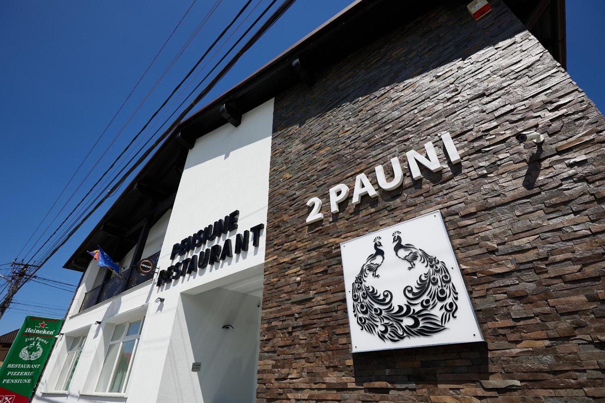 Pensiune Restaurant Pizzerie 2 Pauni Borşa Eksteriør billede